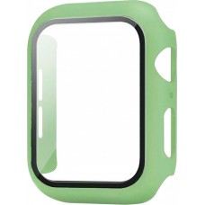 Coque Apple Watch 42mm - Full Protect avec vitre de protection - vert clair