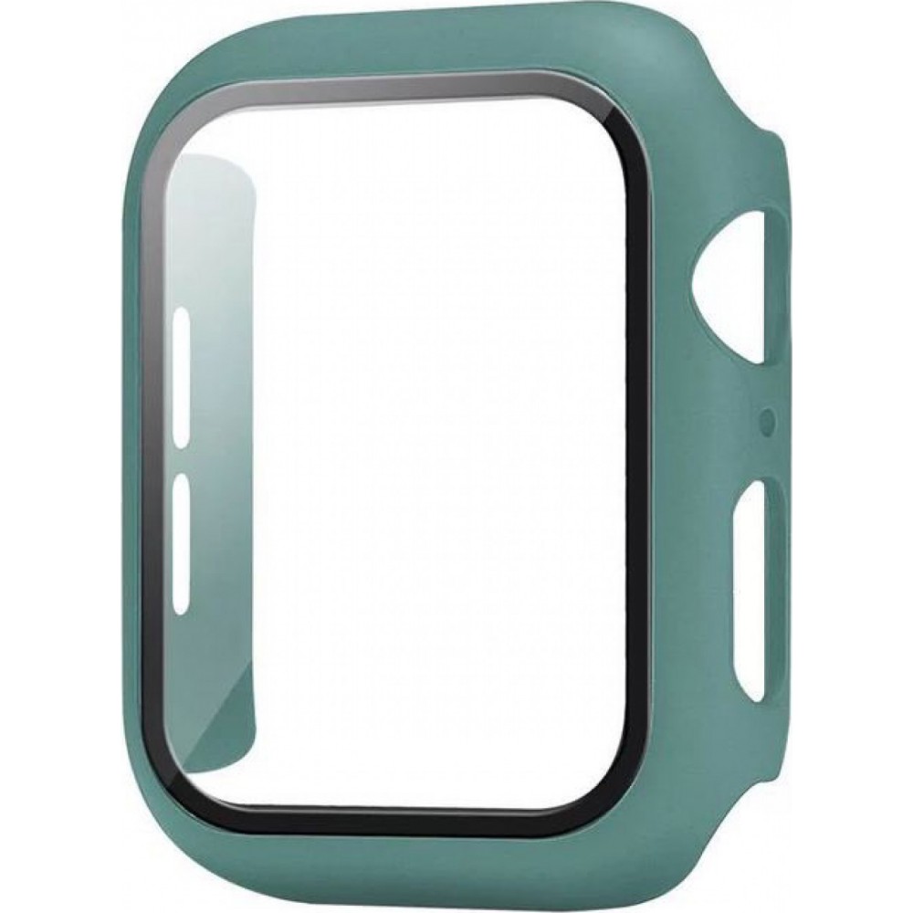 Apple Watch 38mm Case Hülle - Full Protect mit Schutzglas - - Dunkelgrün