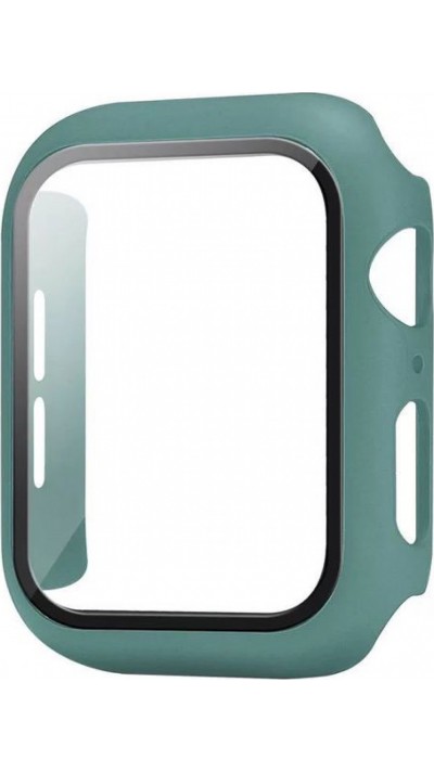 Coque Apple Watch 4mm - Full Protect avec vitre de protection - Vert foncé