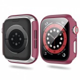 Apple Watch 42mm Case Hülle - Full Protect mit Schutzglas - Dunkelgrün