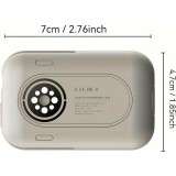 Apple Watch 44/45 mm Case Hülle - Power Bank Hülle kabelloses Laden mit Magnet (USB-C) Nutzung während des Ladevorgangs - Dunkelblau
