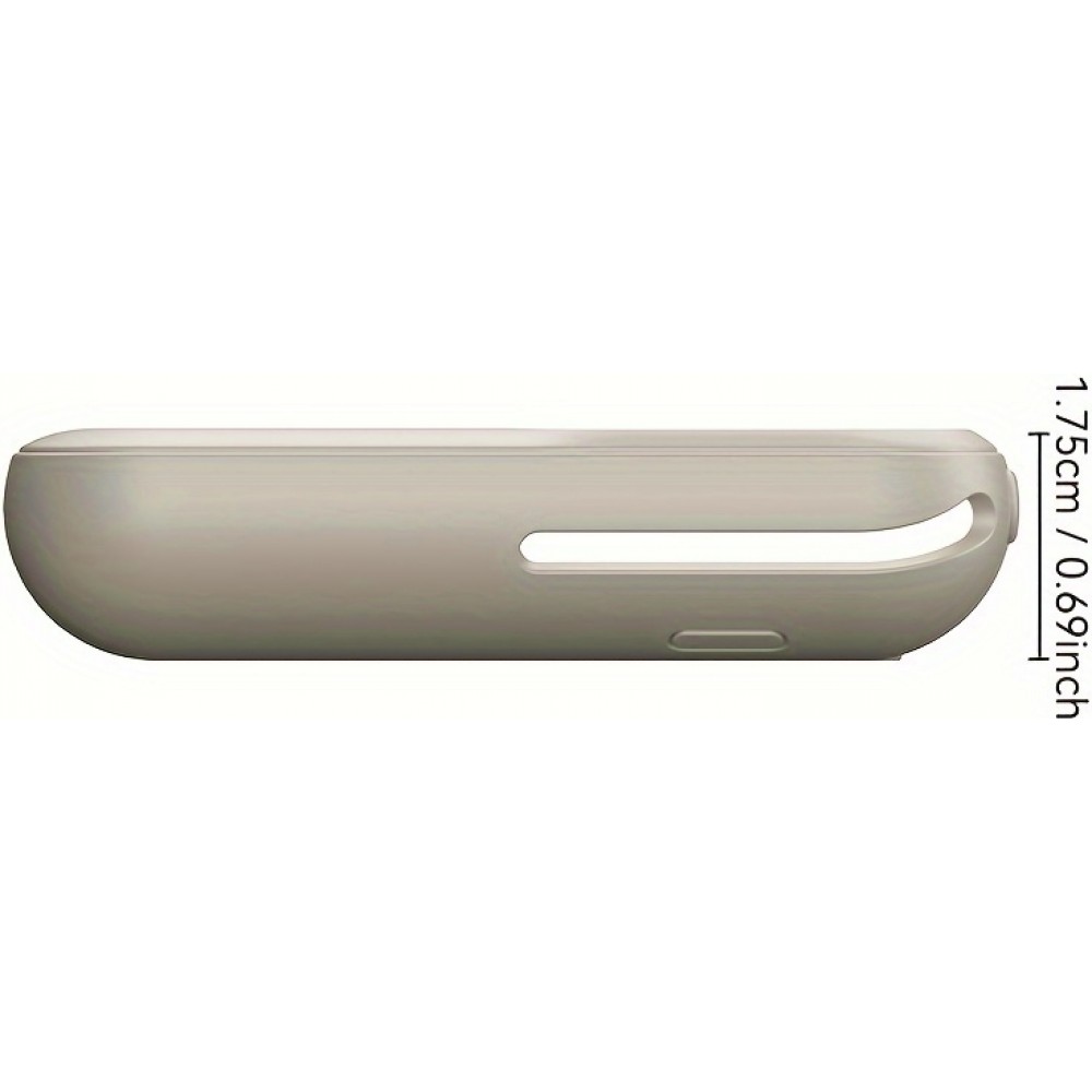 Apple Watch 44/45 mm Case Hülle - Power Bank Hülle kabelloses Laden mit Magnet (USB-C) Nutzung während des Ladevorgangs - Dunkelblau