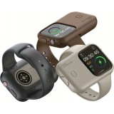 Apple Watch 44/45 mm Case Hülle - Power Bank Hülle kabelloses Laden mit Magnet (USB-C) Nutzung während des Ladevorgangs - Dunkelblau