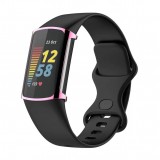 Fitbit Charge 5 / 6 Case Hülle - Cover ultra-slim mit Schutzglas - Gold
