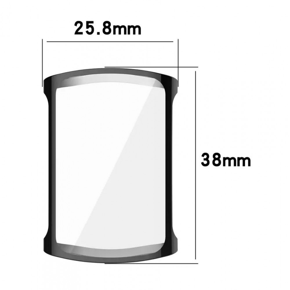 Coque Fitbit Charge 5 - Ultra-slim case avec vitre de protection - Rose