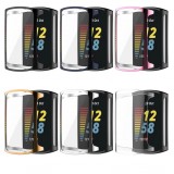 Coque Fitbit Charge 5 / 6 - Ultra-slim case avec vitre de protection - Rose