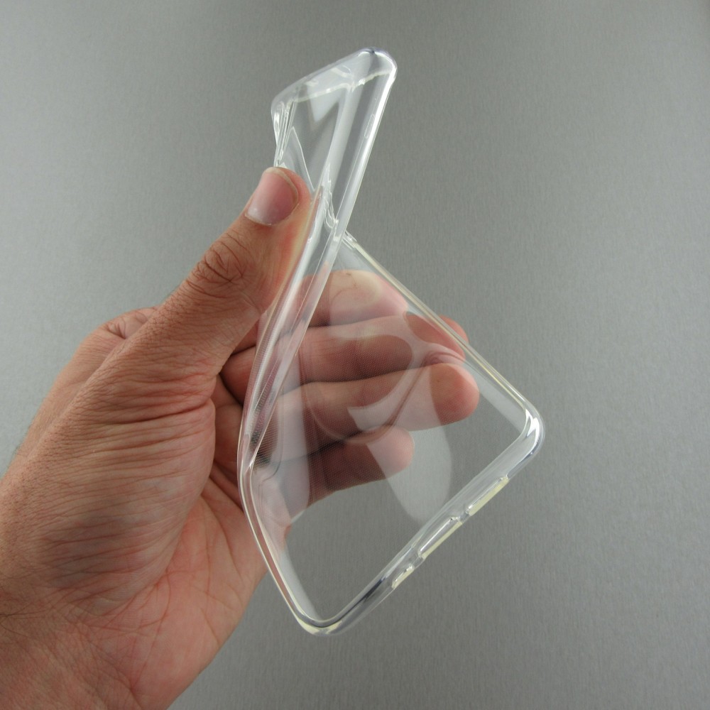 Hülle Huawei P40 Lite - Gummi Transparent Silikon Gel Simple Super Clear flexibel