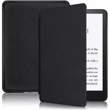 Kindle Paperwhite 1 / 2 / 3 Case Hülle - Ultra dünn & leicht Kunstleder hard-shell - Schwarz
