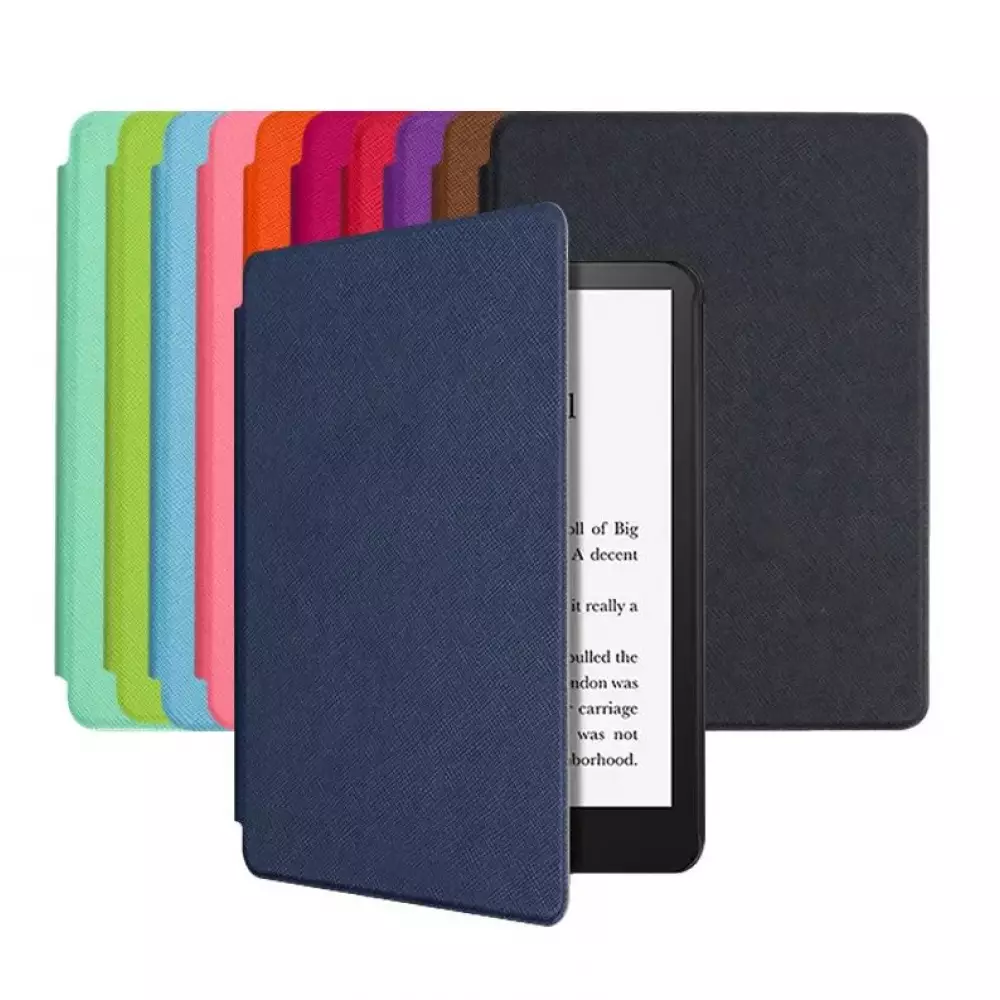 Kindle Paperwhite 1 / 2 / 3 Case Hülle - Ultra dünn & leicht Kunstleder hard-shell - Schwarz