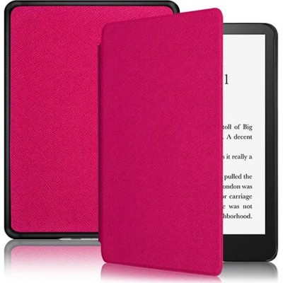 Kindle Paperwhite 1 / 2 / 3 Case Hülle - Ultra dünn & leicht Kunstleder hard-shell - Dunkelrosa