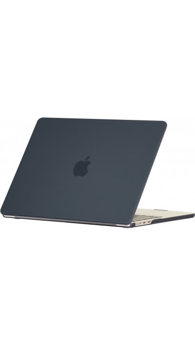 Coque MacBook Pro 14" (2021, 2023) - Hardshell Housse de protection ultra-fin deux pièces semi-transparent - Noir