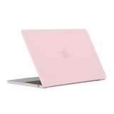 Coque MacBook Pro 16" (2021, 2023) - Hardshell Housse de protection ultra-fin deux pièces semi-transparent - Rose clair