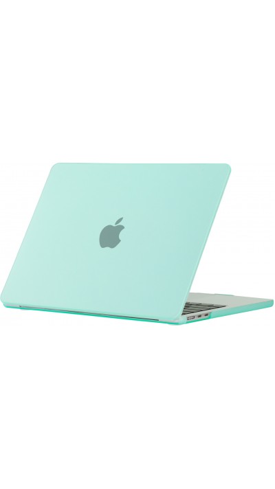 Coque MacBook Pro 14" (2021, 2023) - Hardshell Housse de protection ultra-fin deux pièces semi-transparent - Vert menthe