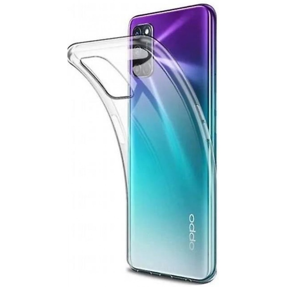 Coque OPPO A54 5G - Gel transparent Silicone Super Clear flexible