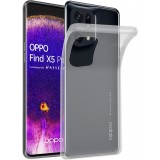 Hülle OPPO Find X5 Pro - Gummi Transparent Silikon Gel Simple Super Clear flexibel