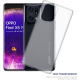 Hülle OPPO Find X5 Pro - Gummi Transparent Silikon Gel Simple Super Clear flexibel