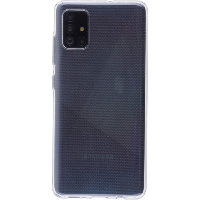 Hülle Samsung Galaxy A51 - Gummi Transparent Silikon Gel Simple Super Clear flexibel