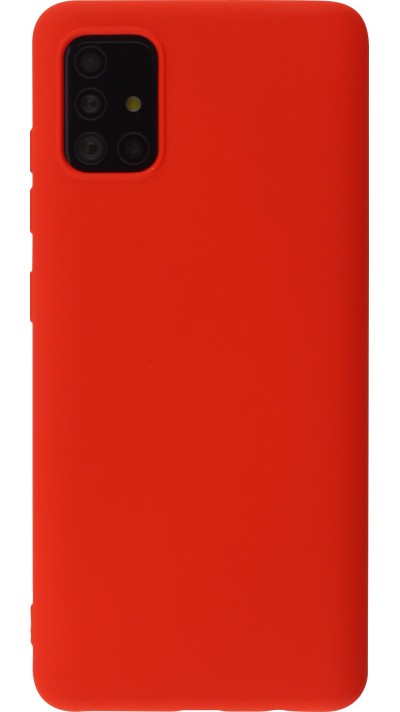 Coque Samsung Galaxy A52 - Soft Touch - Rouge