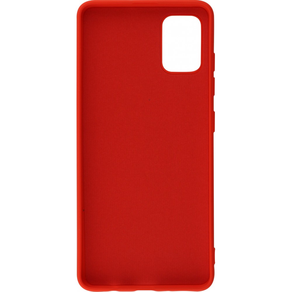 Coque Samsung Galaxy A51 - Soft Touch - Rouge