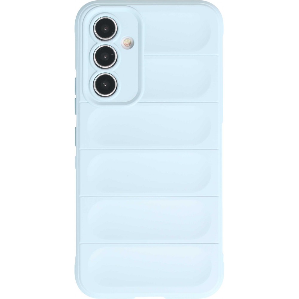 Coque Samsung Galaxy A54 5G - Silicone renforcé avec double couche de protection - Bleu clair