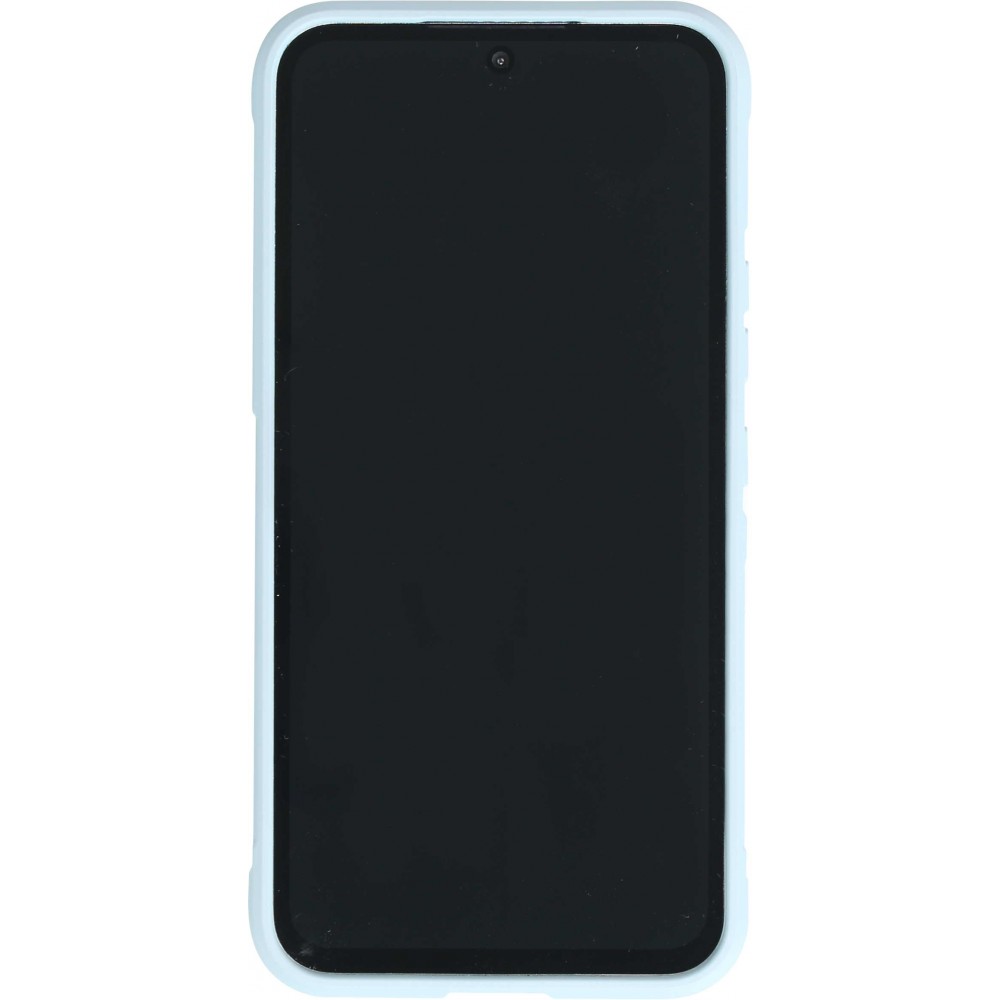 Coque Samsung Galaxy A54 5G - Silicone renforcé avec double couche de protection - Bleu clair