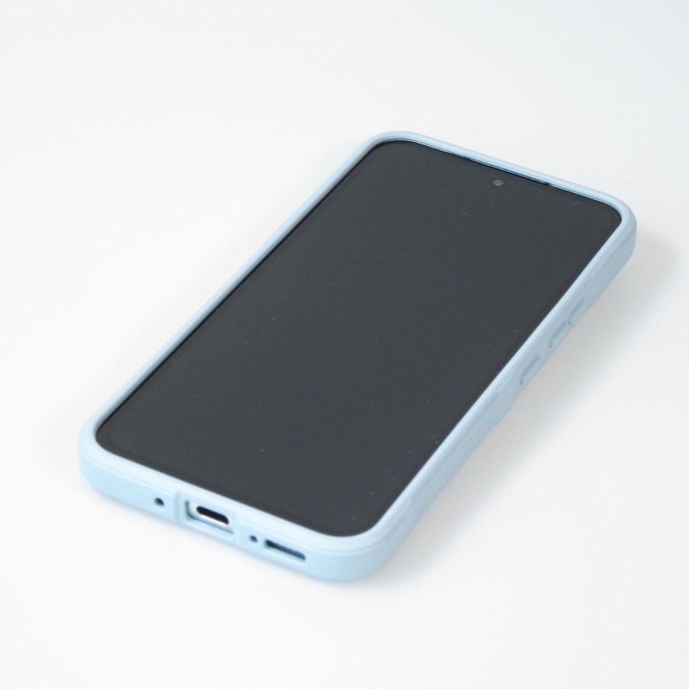 Coque Samsung Galaxy A54 5G - Silicone renforcé avec double couche de protection - Bleu clair