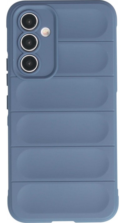 Coque Samsung Galaxy A54 5G - Silicone renforcé avec double couche de protection - Bleu foncé