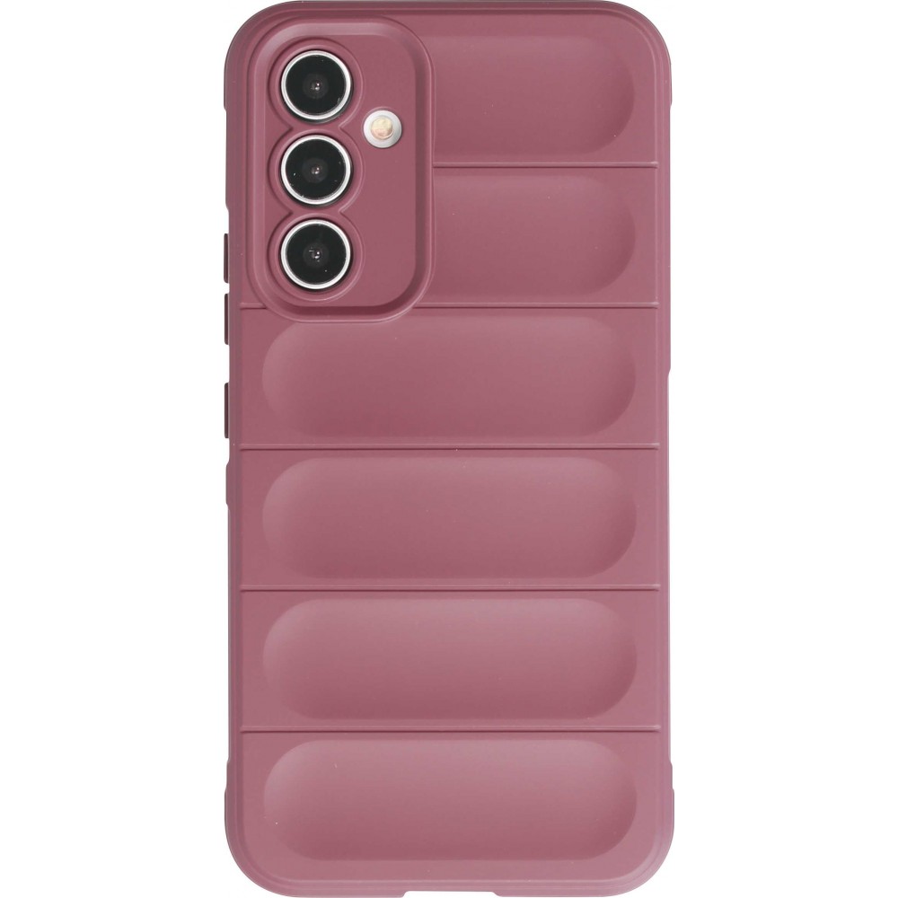 Coque Samsung Galaxy A54 5G - Silicone renforcé avec double couche de protection - Bordeaux
