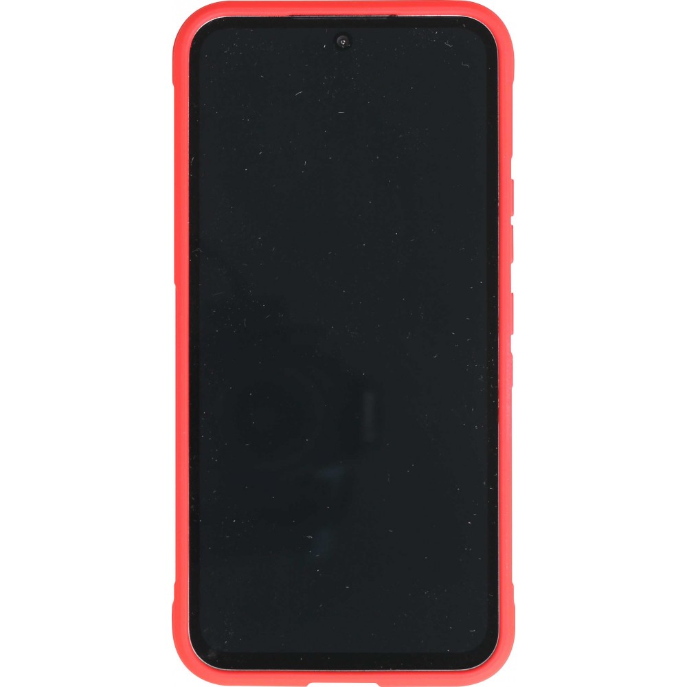 Coque Samsung Galaxy A54 5G - Silicone renforcé avec double couche de protection - Rouge