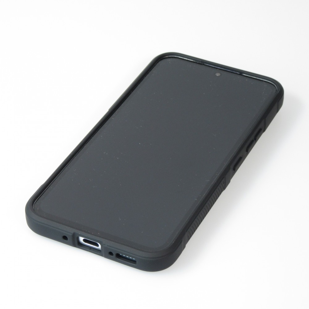 Galaxy A54 5G Case Hülle - Robustes Silikon mit Doppelter Schutzschicht - Schwarz