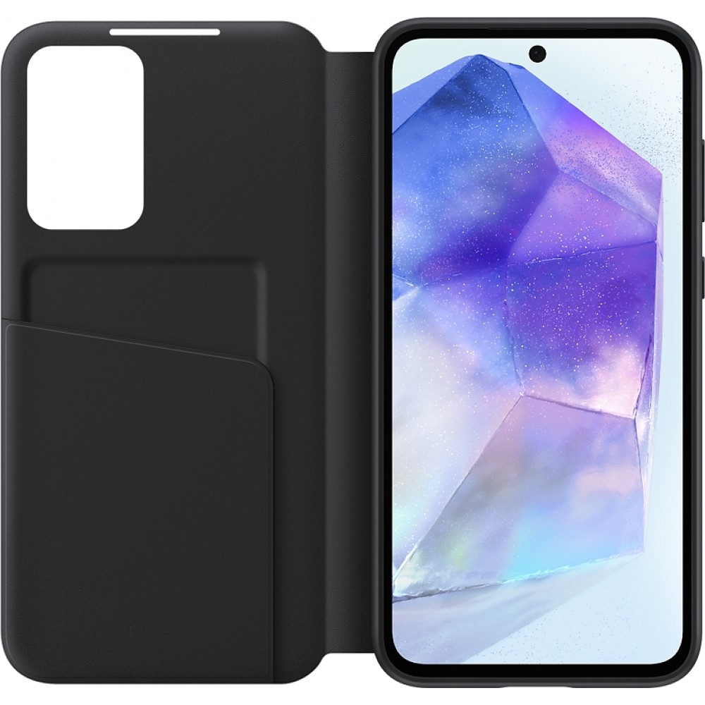 Coque Samsung Galaxy A55 5G - Samsung Smart View Wallet Case - Noir