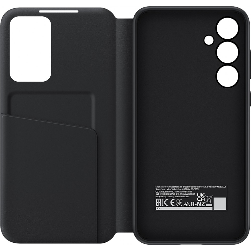 Coque Samsung Galaxy A55 5G - Samsung Smart View Wallet Case - Noir