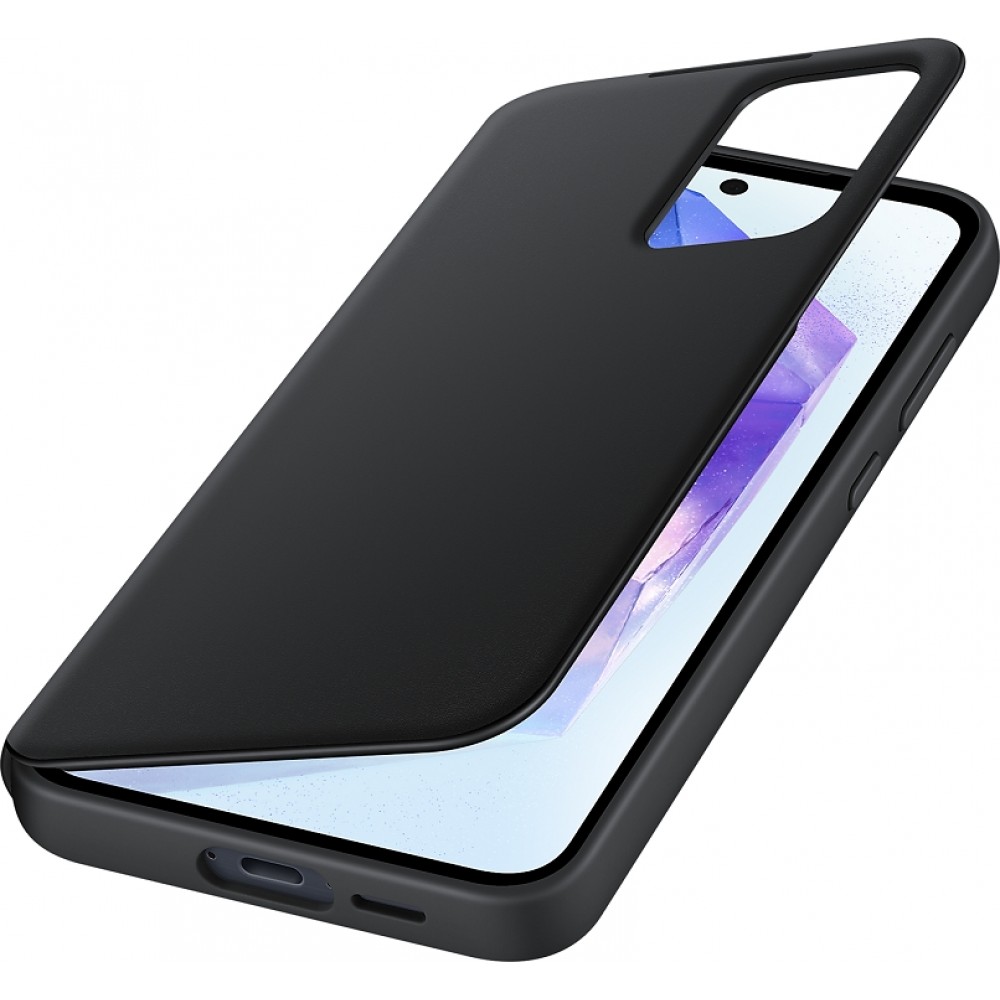 Coque Samsung Galaxy A55 5G - Samsung Smart View Wallet Case - Noir