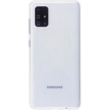 Hülle Samsung Galaxy A71 - Gummi Transparent Silikon Gel Simple Super Clear flexibel