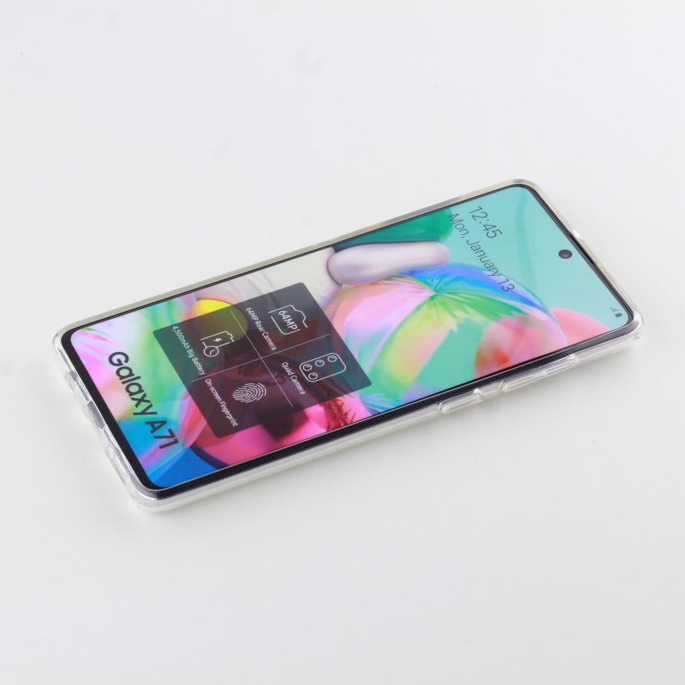 Coque Samsung Galaxy A71 - Gel transparent Silicone Super Clear flexible