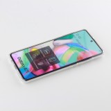 Hülle Samsung Galaxy A71 - Gummi Transparent Silikon Gel Simple Super Clear flexibel