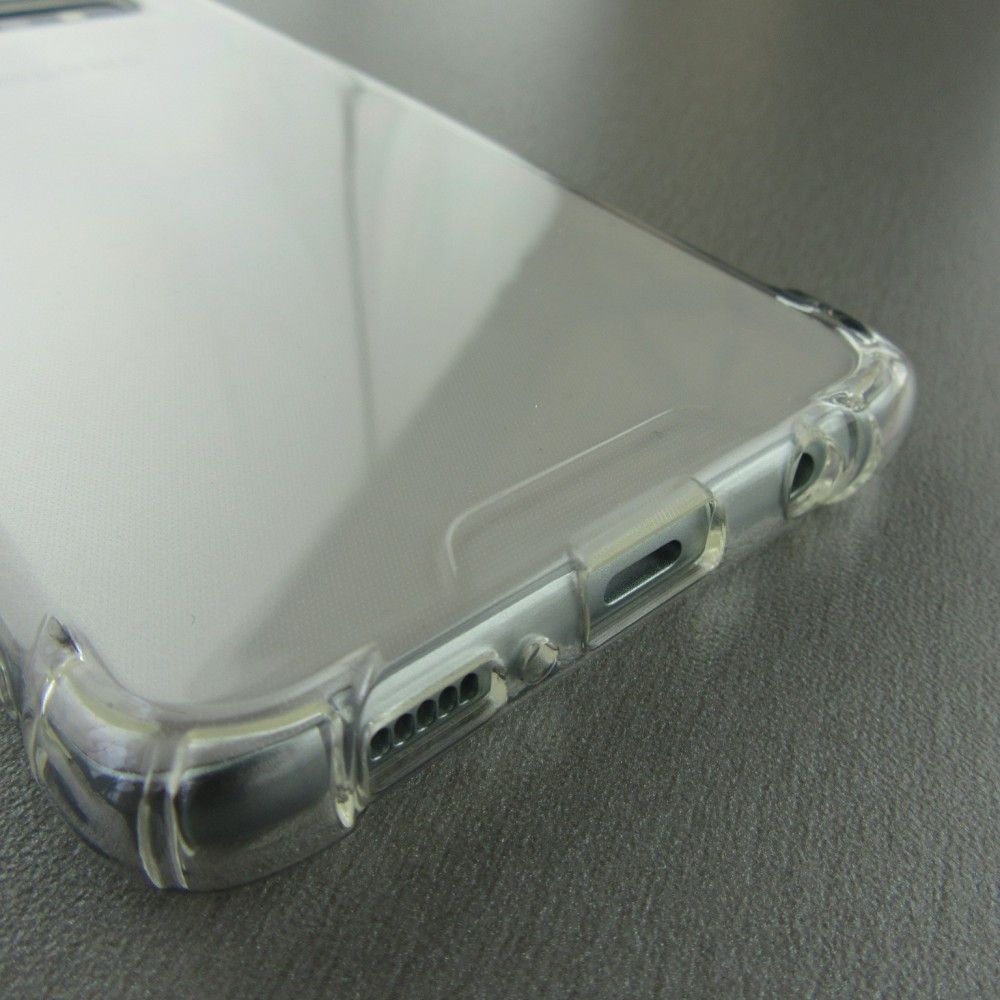 Hülle Samsung Galaxy S10+ - Gummi Transparent Gel Bumper mit extra Schutz für Ecken Antischock