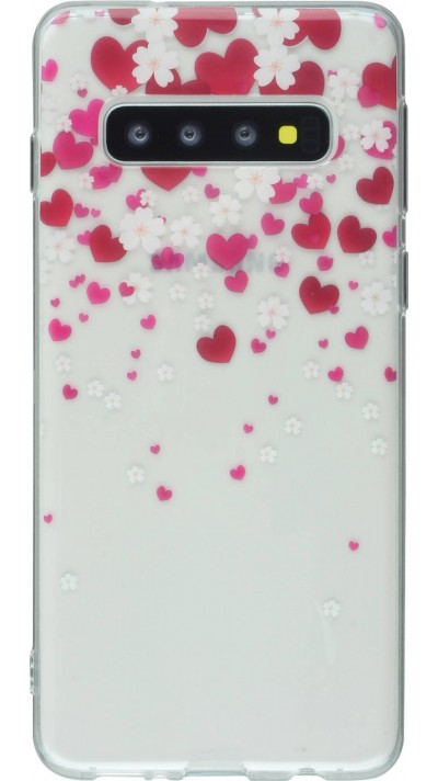 Coque Samsung Galaxy S9+ - Gel coeurs