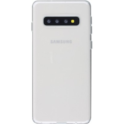 Hülle Samsung Galaxy S10 - Gummi Transparent Silikon Gel Simple Super Clear flexibel