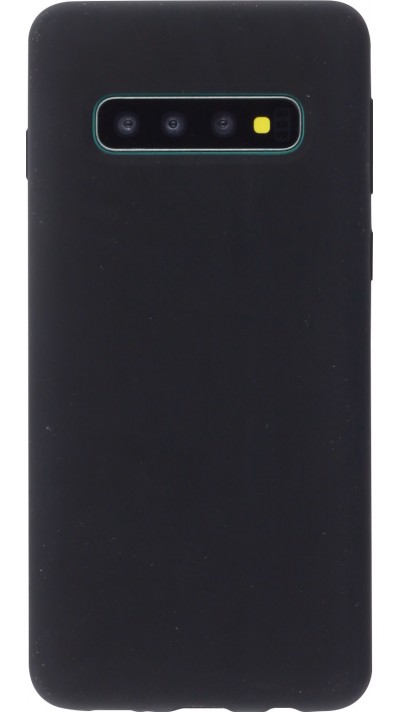 Coque Samsung Galaxy S10 - Silicone Mat - Noir