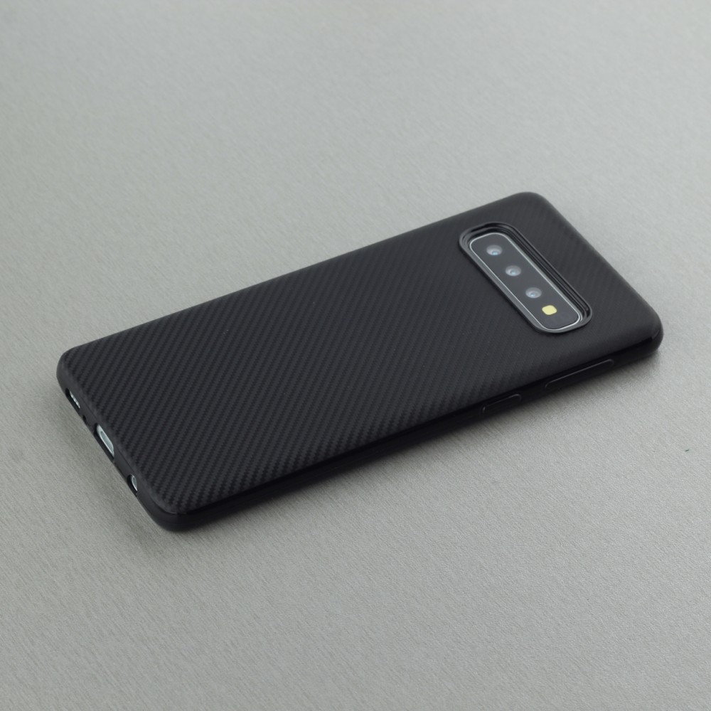 Hülle Samsung Galaxy S10+ - TPU Carbon