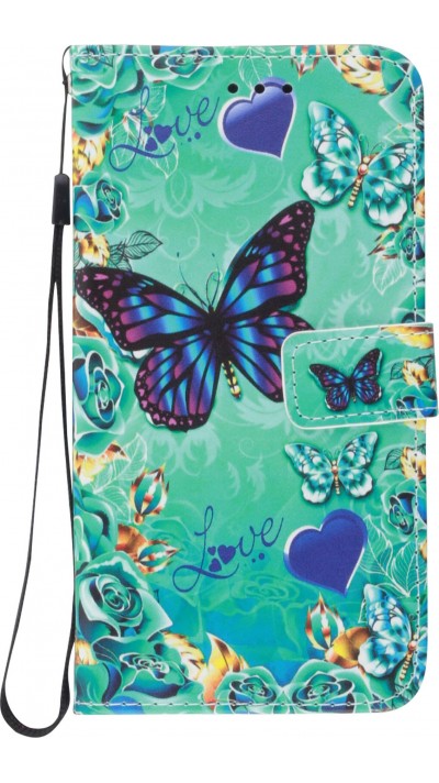 Coque Samsung Galaxy S20 - Flip Papillon Love