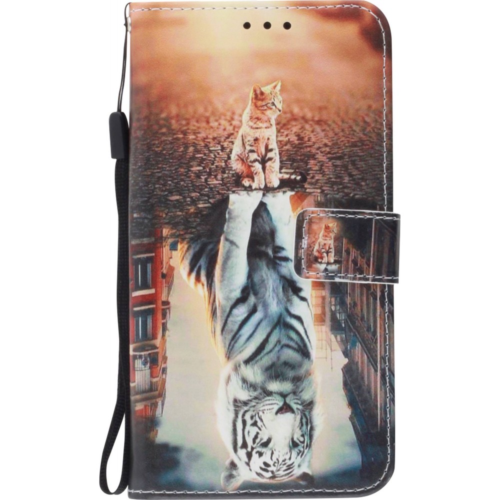 Coque Samsung Galaxy S20 - Flip Chat Tiger