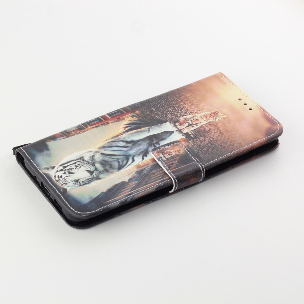 Coque Samsung Galaxy S20 - Flip Chat Tiger