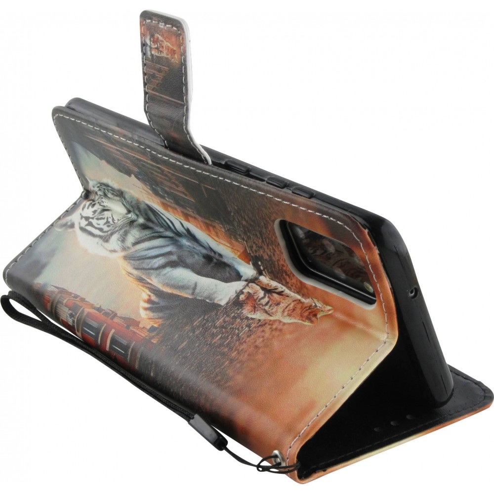 Coque Samsung Galaxy S20 - Flip Chat Tiger