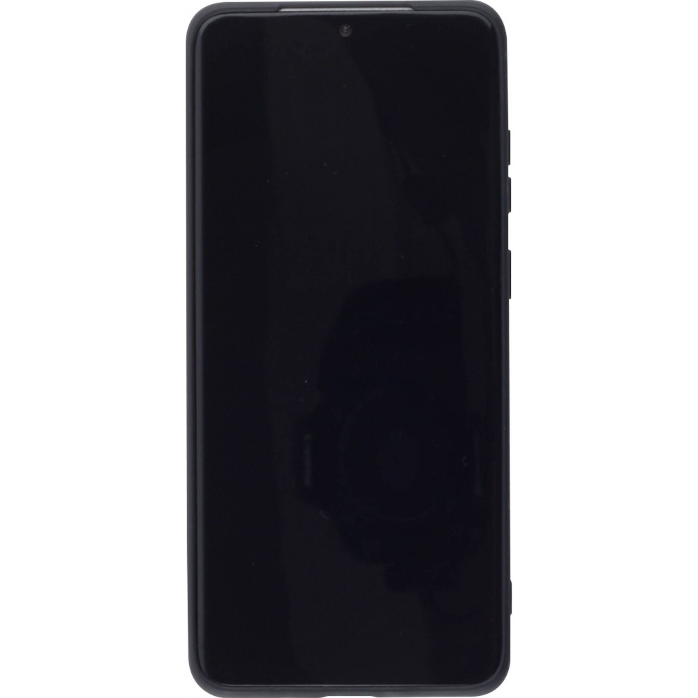 Hülle Samsung Galaxy S20 - Silicone Mat - Schwarz