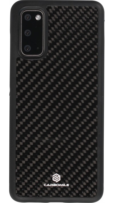 Coque Samsung Galaxy S20+ - Carbomile fibre de carbone