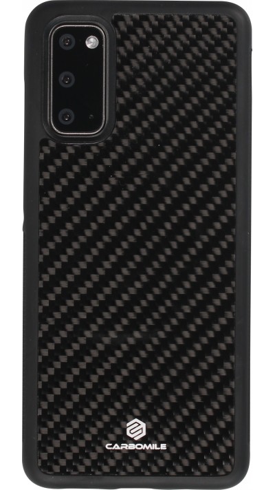 Coque Samsung Galaxy S20+ - Carbomile fibre de carbone