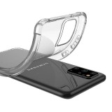 Hülle Samsung Galaxy S20 Ultra - Gummi Transparent Gel Bumper mit extra Schutz für Ecken Antischock