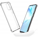 Coque Samsung Galaxy S20 Ultra - Gel Transparent Silicone Bumper anti-choc avec protections pour coins